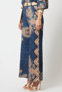 Once Was Imperial Wide Leg Pant | Oriental Print