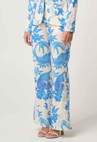 Once Was | Leandro Pant - Azure Mosaic
