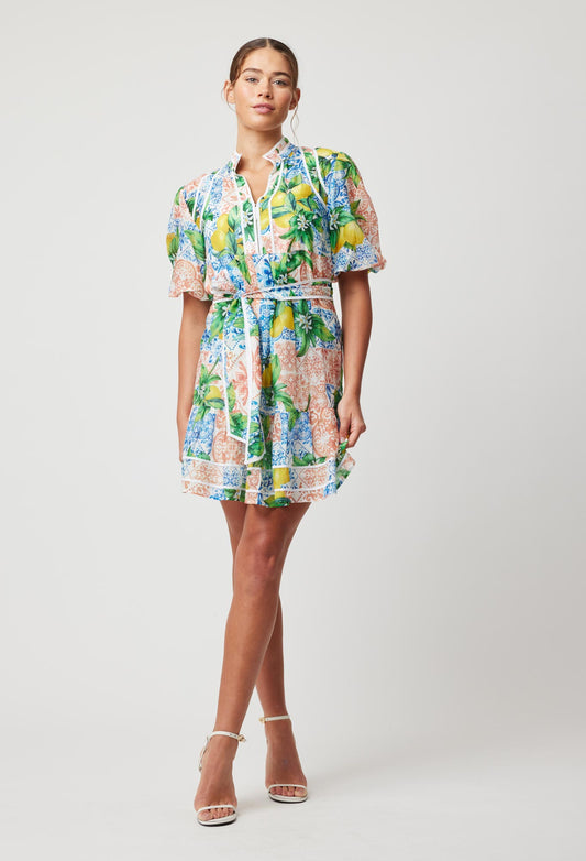 Pre Order // Once Was Lucia Babydoll Dress | LImonata Print
