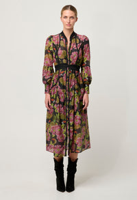 Once Was | Esmeralda Midi Dress