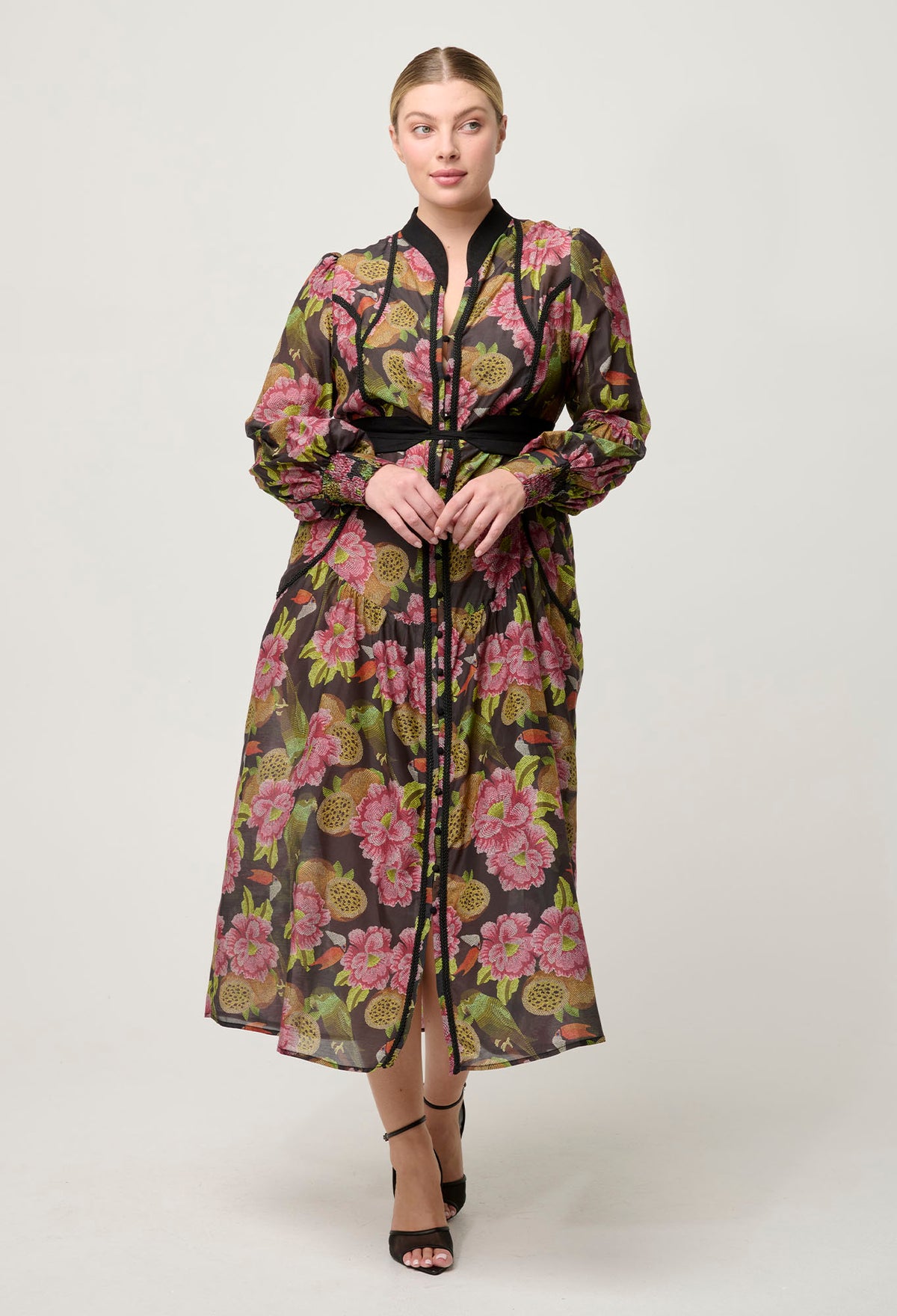 Once Was | Esmeralda Midi Dress