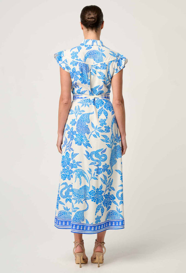 Once Was | Callista Petal Sleeve Dress