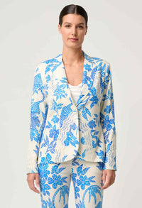 Once Was | Leandro Blazer - Azure Mosaic