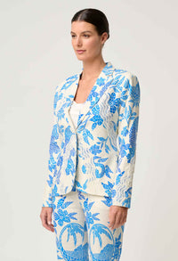 Once Was | Leandro Blazer - Azure Mosaic