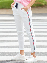 Monaco Brooklyn Jogger | White