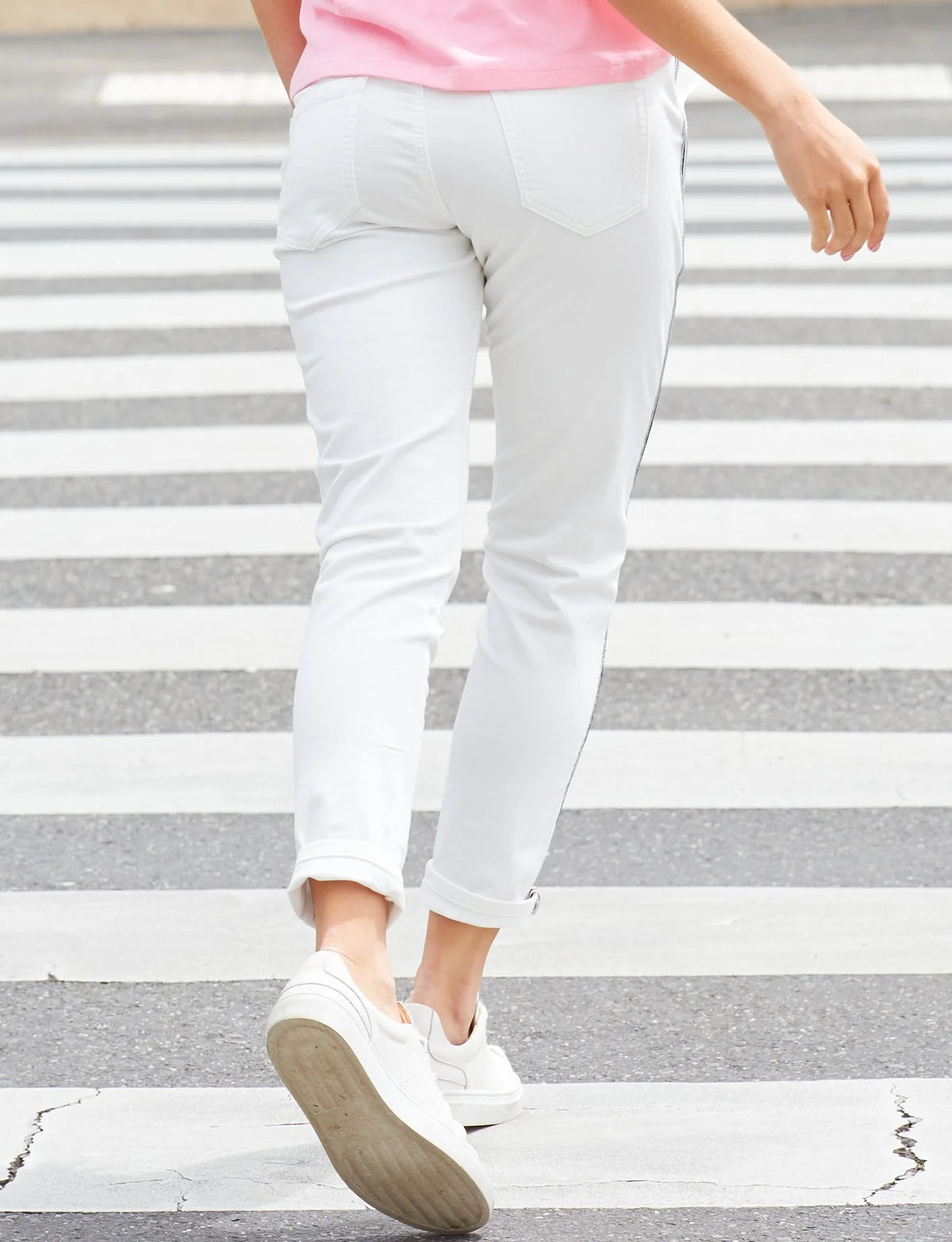 Monaco Brooklyn Jogger | White