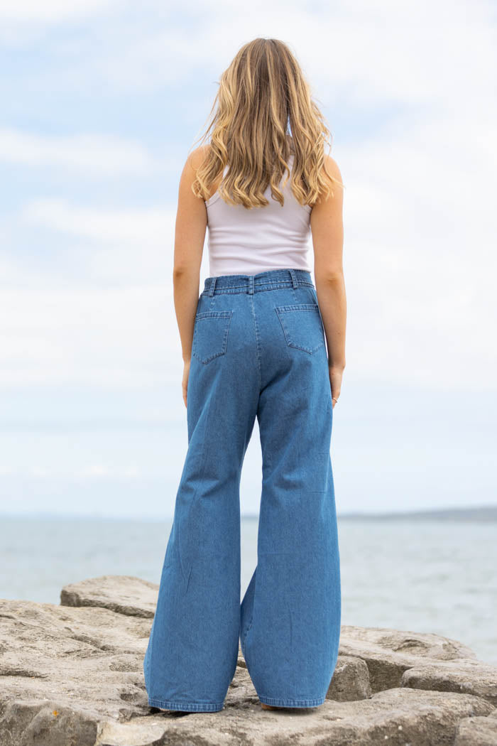 Honey Denim | Renee Denim Flare Jean