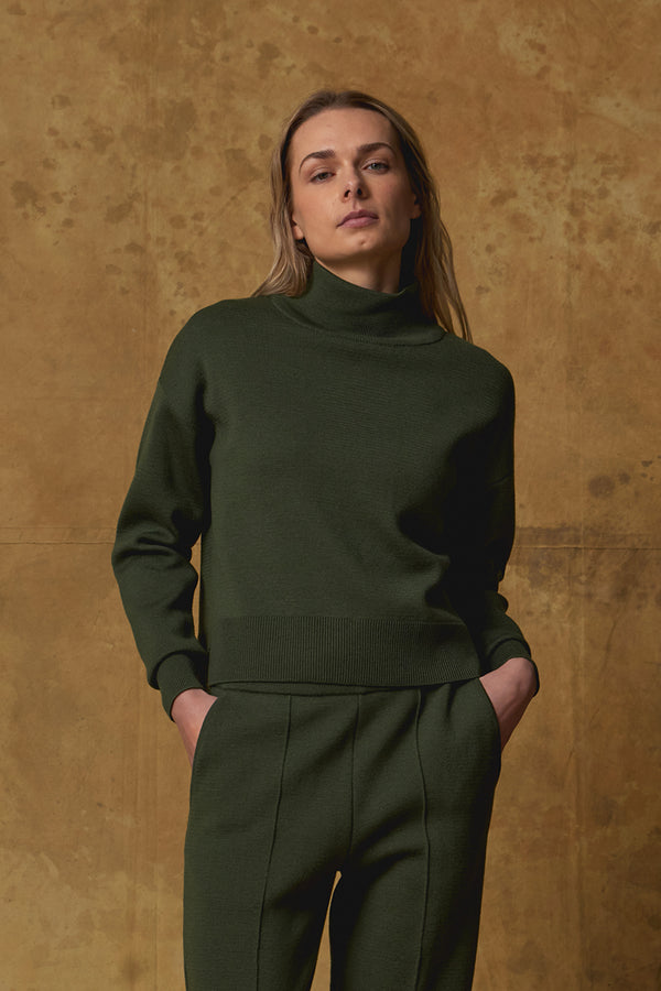 Standard Issue | Merino Milano Mock Neck