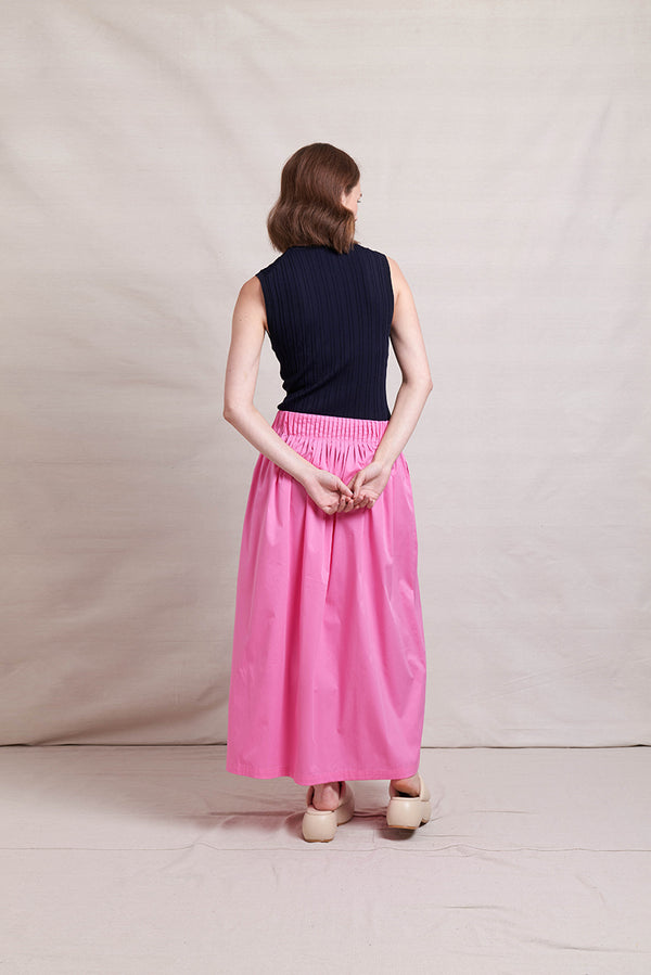 Neris Papercraft Skirt | Pink