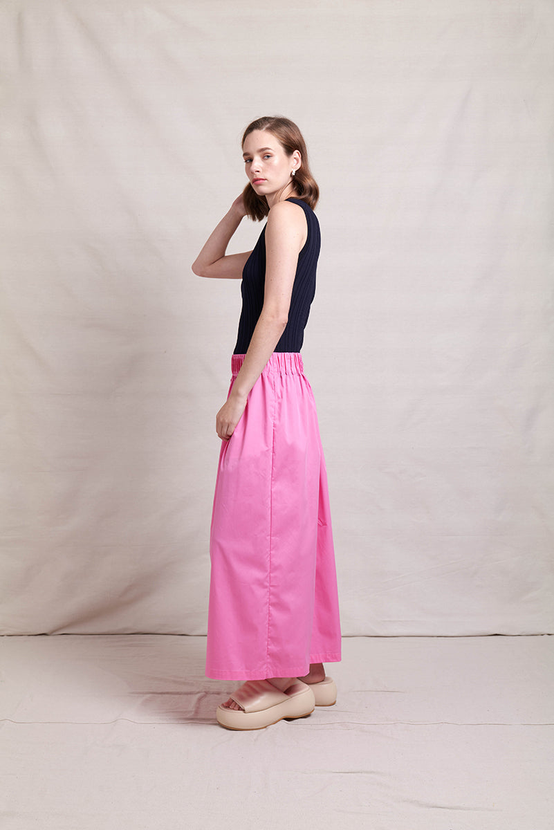 Neris Papercraft Skirt | Pink