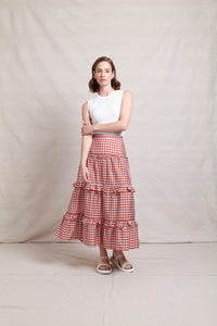 Neris Absolute Pitch Skirt | Clay Check