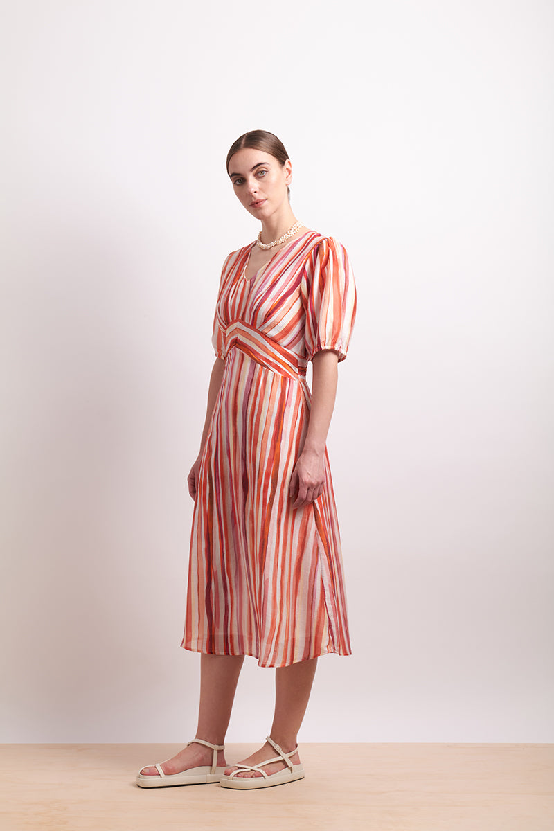 Neris | Draw the Line Dress