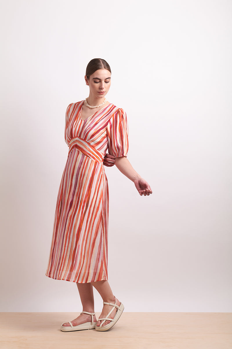 Neris | Draw the Line Dress