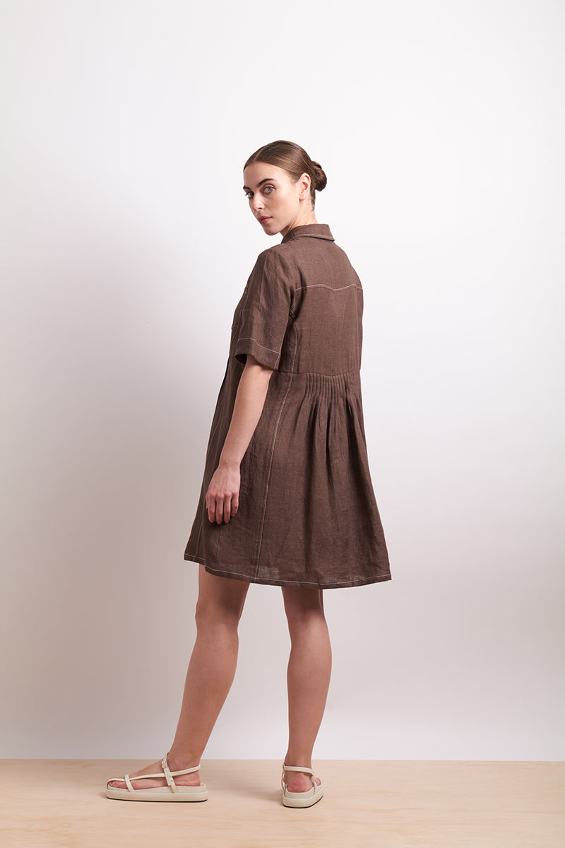 Neris | In Contrast Dress
