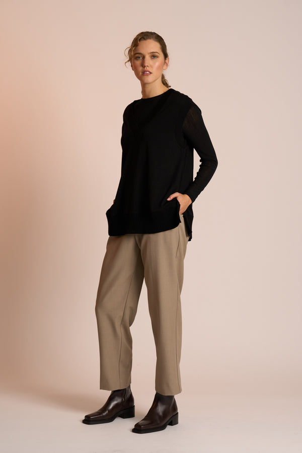 Neris | Mesh Encore Top