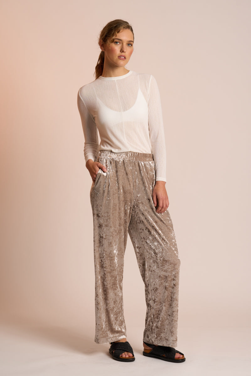 Neris | Mesh Encore Top