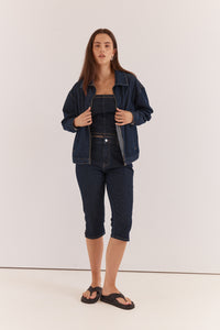 Sass | Kumi Zip Denim Jacket
