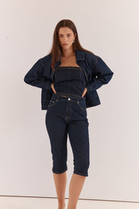 Sass | Kumi Zip Denim Jacket