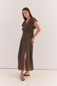 Sass | Elba Ruched Waist Dress