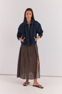 Sass | Elba Ruched Waist Dress