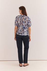 Sass | Anika Frill Neck Blouse