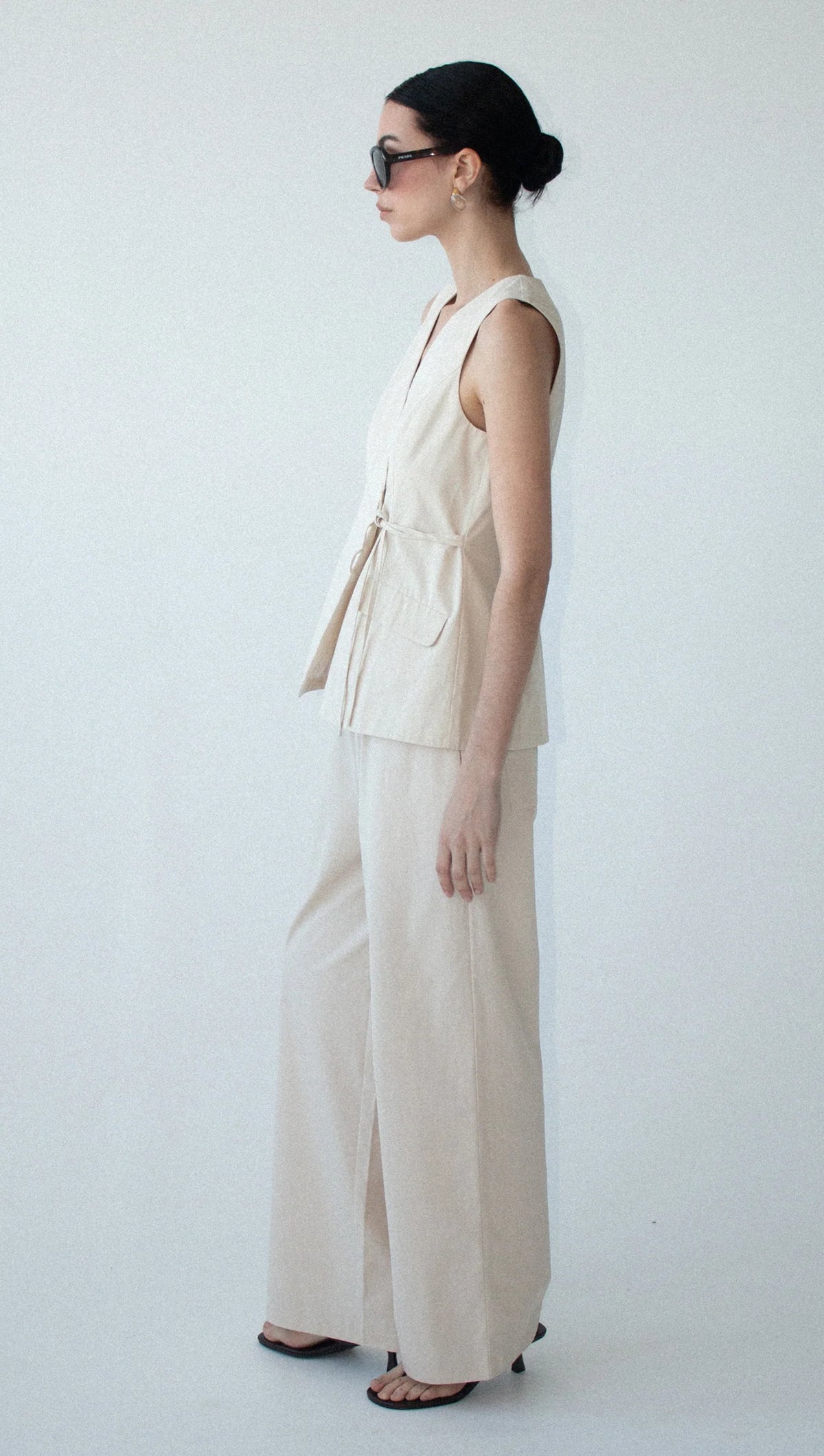 Staple the Label | Willow Loop Detail Vest