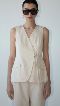 Staple the Label | Willow Loop Detail Vest