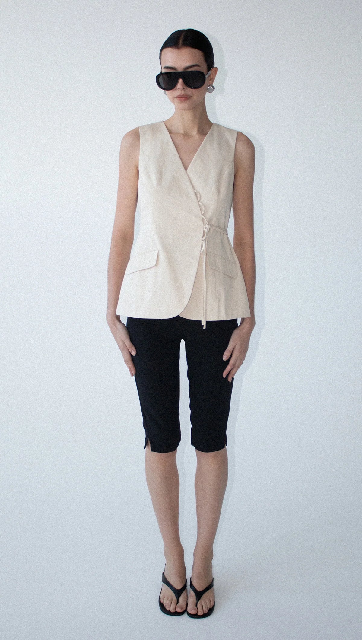 Staple the Label | Willow Loop Detail Vest