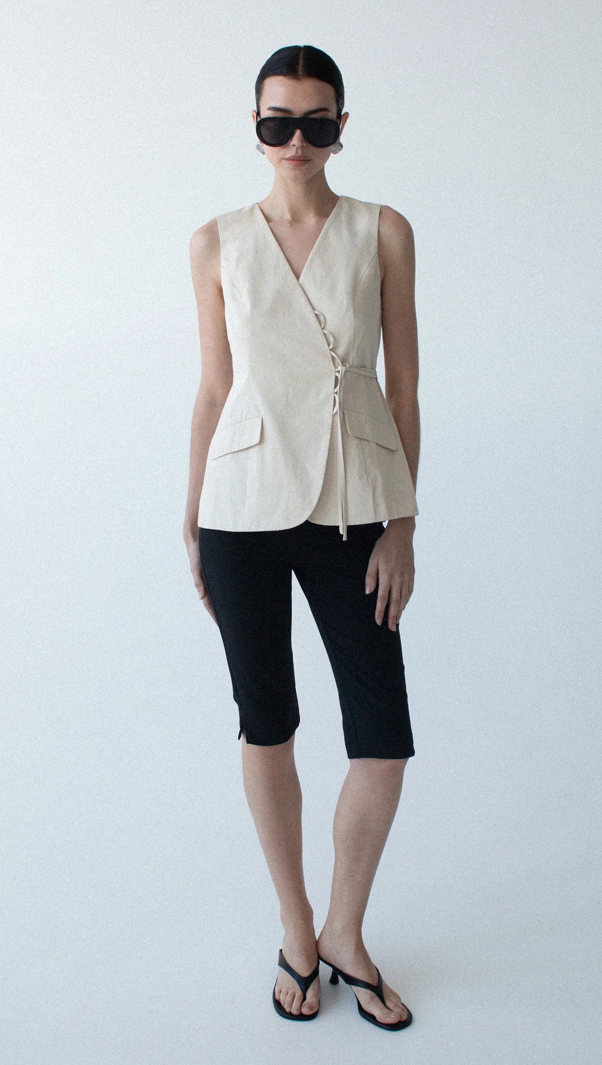 Staple the Label | Willow Loop Detail Vest