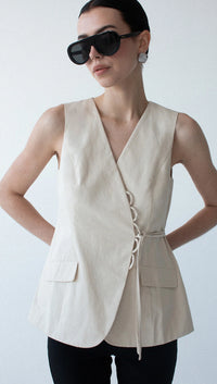 Staple the Label | Willow Loop Detail Vest