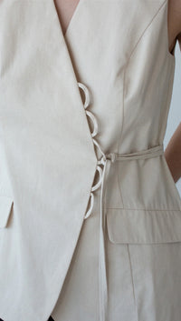 Staple the Label | Willow Loop Detail Vest
