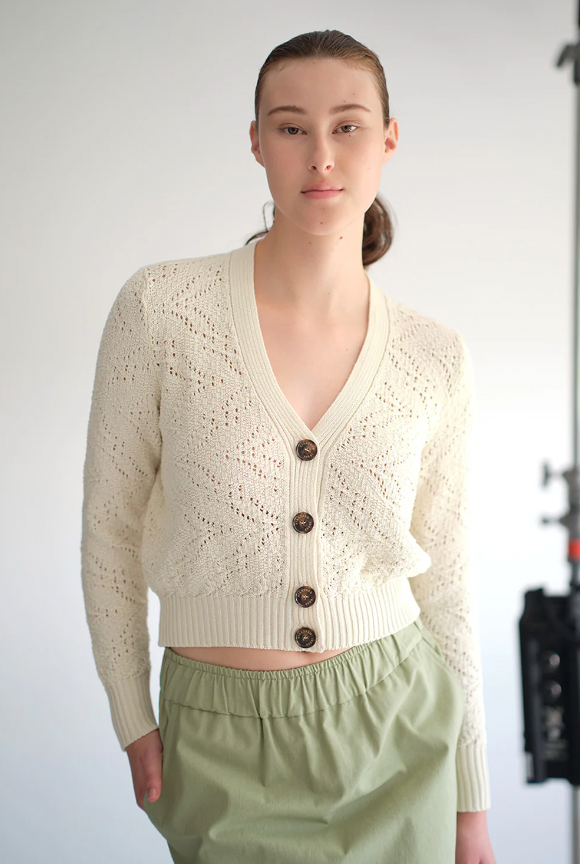 Standard Issue | Cotton Florentine Cardigan