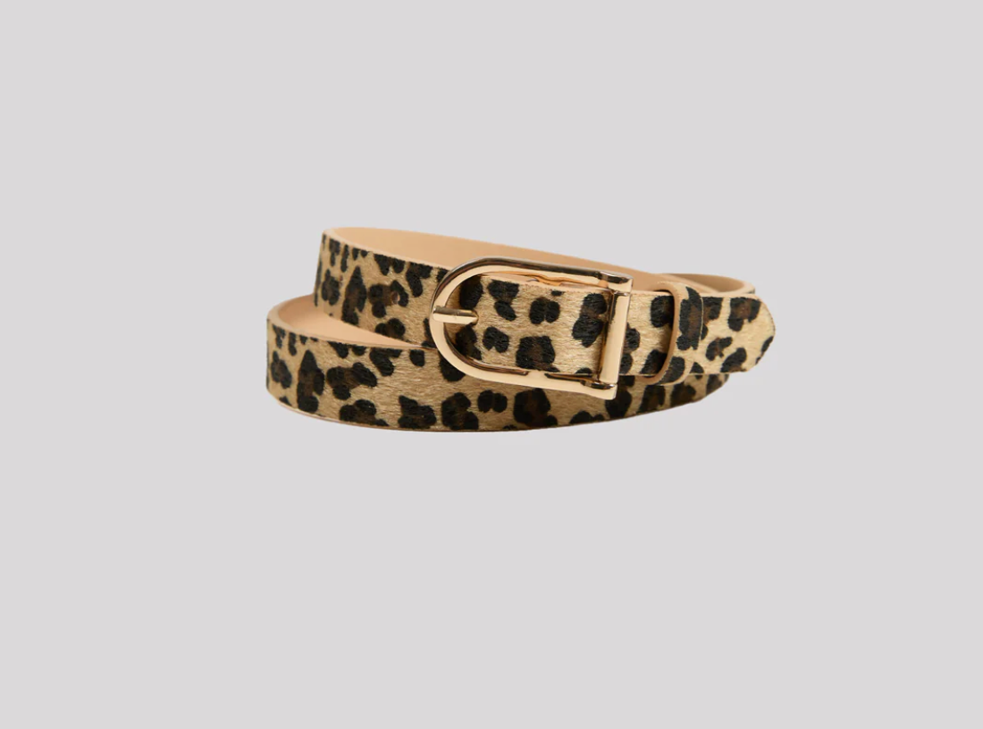 All About Eve | Zara Leopard Belt