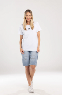 Mi Moso | Double Denim Short