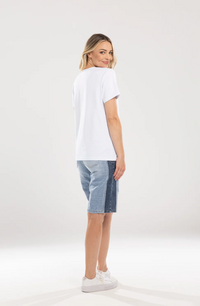 Mi Moso | Double Denim Short
