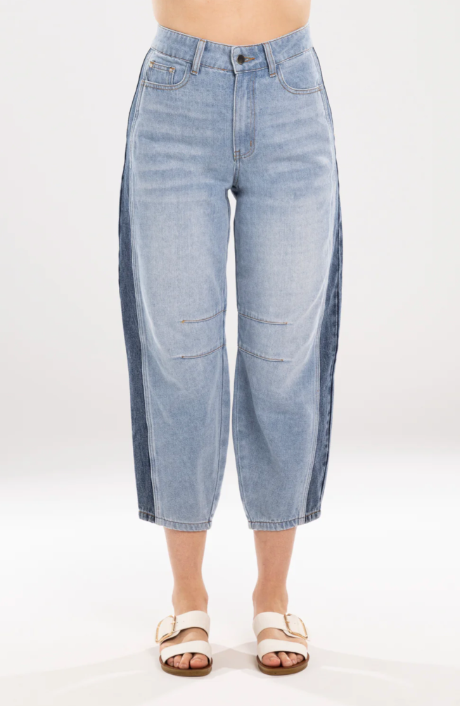 Mi Moso | Double Denim Jean