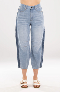 Mi Moso | Double Denim Jean