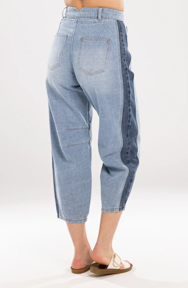 Mi Moso | Double Denim Jean