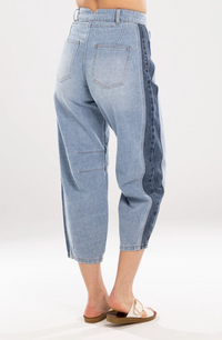 Mi Moso | Double Denim Jean