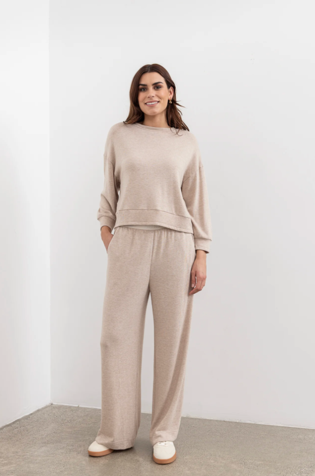 Moss | Shelby 3/4 Sleeve Knit