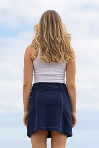 Honey Denim | Sloane Denim Mini Skirt