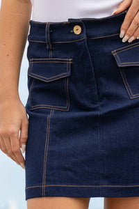 Honey Denim | Sloane Denim Mini Skirt