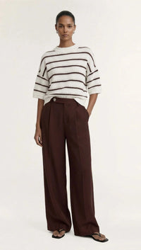 Staple the Label | Pilar Stripe Knit Tee