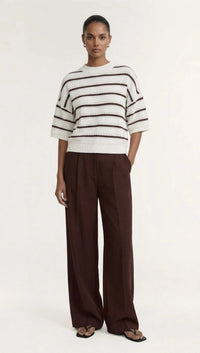 Staple the Label | Pilar Stripe Knit Tee