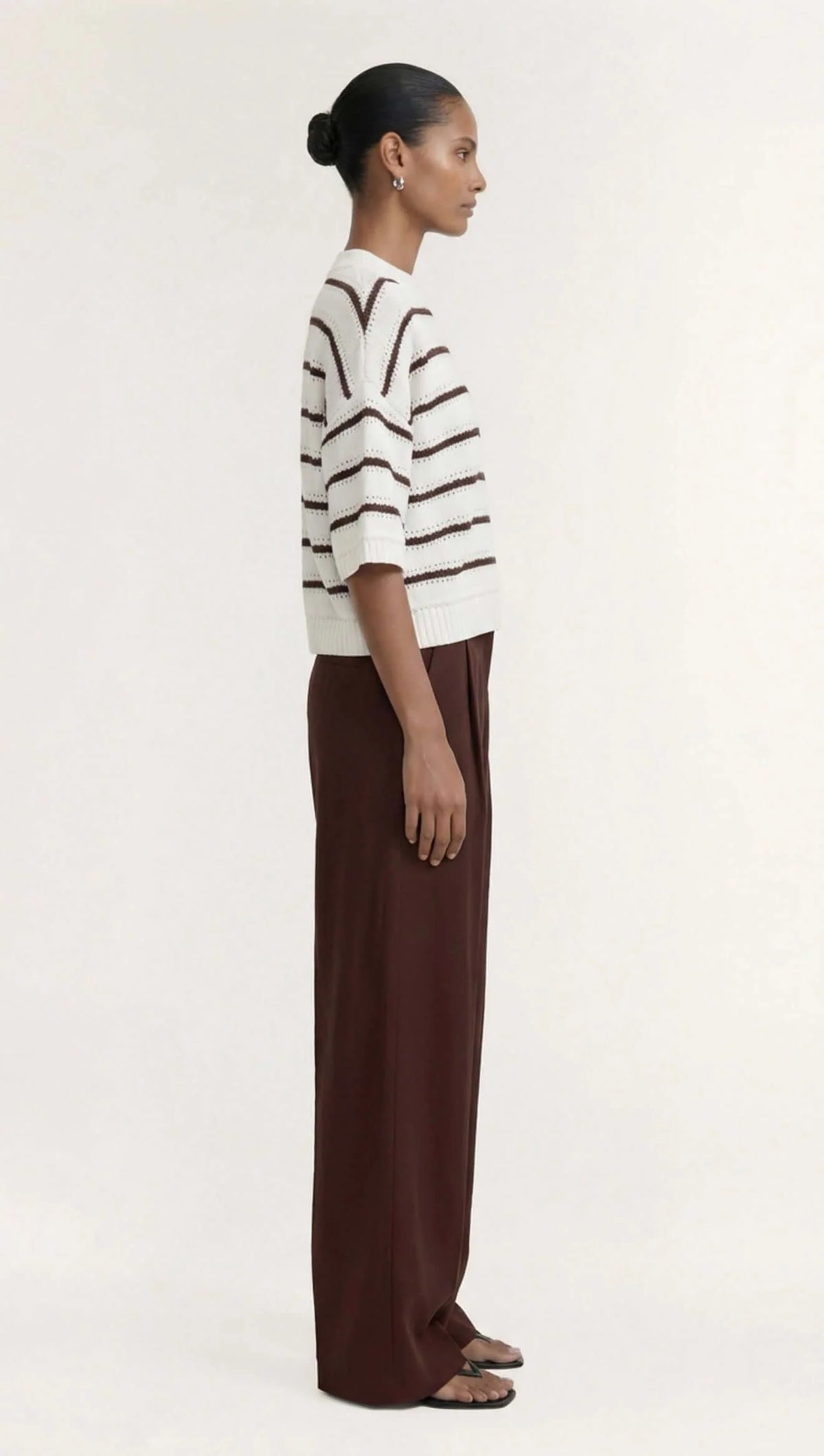 Staple the Label | Pilar Stripe Knit Tee