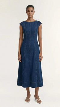 Staple the Label | Roma Chambray Midi Dress