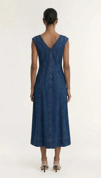 Staple the Label | Roma Chambray Midi Dress
