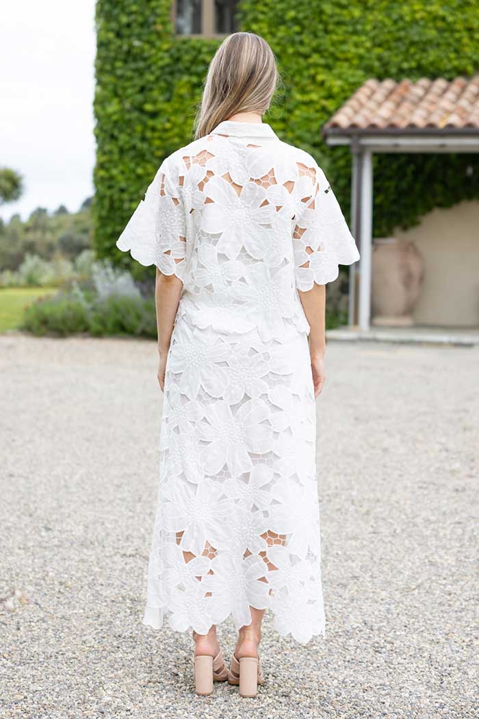 The Bay | Crete Embroidered Skirt