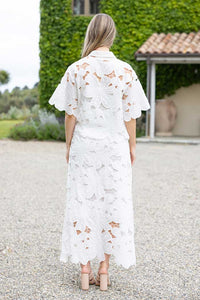 The Bay | Crete Embroidered Skirt