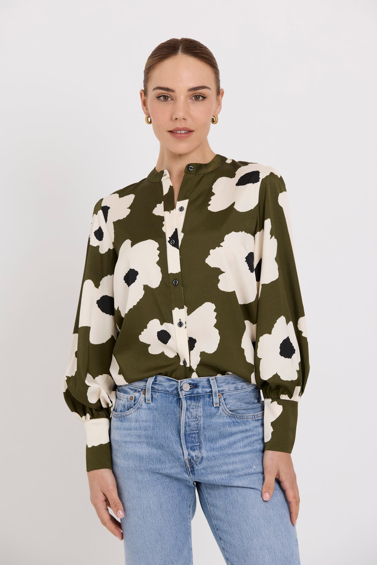 Tuesday Casino Top | Olive Flower